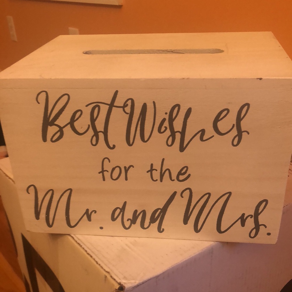 Wedding card box